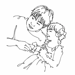 有田の似顔絵